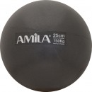 Μπάλα Γυμναστικής AMILA Pilates Ball 25cm Μαύρη