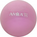 Μπάλα Γυμναστικής AMILA Pilates Ball 25cm Ροζ