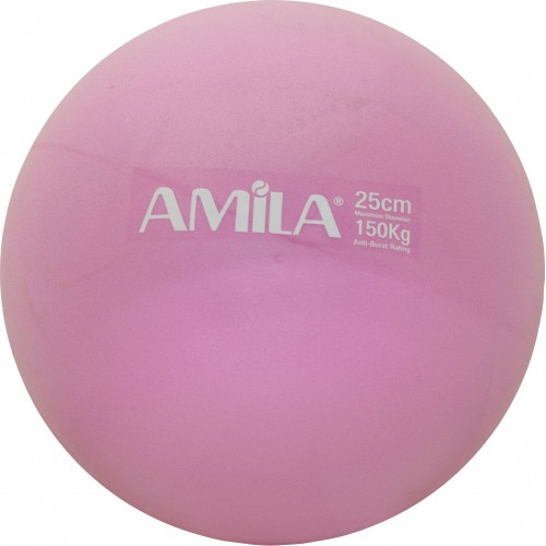 Μπάλα Γυμναστικής AMILA Pilates Ball 25cm Ροζ Bulk