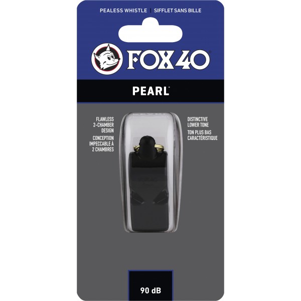 Σφυρίχτρα FOX40 Pearl Μαύρη
