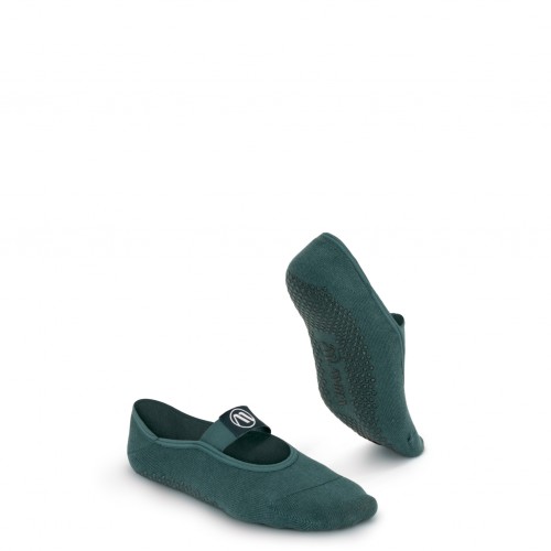 Γυναικείες Κάλτσες Pilates Yoga Trinity Bellulu 35-38–Teal Green