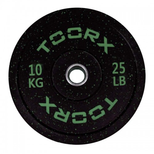 Ολυμπιακός Δίσκος Bumper Crumb 10kg 45cm Toorx
