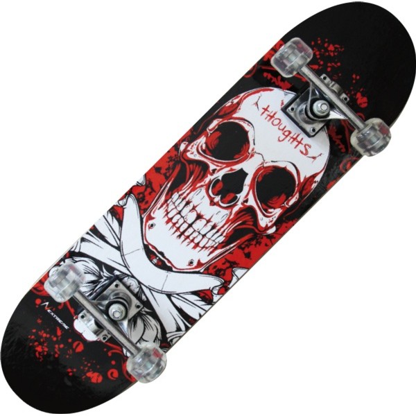 TRIBE PRO (BLOODY SKULL)-maple Skateboard-Nextreme
