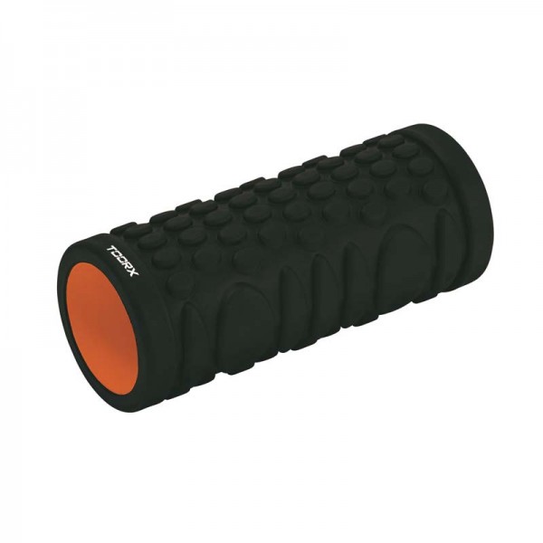 Μαύρο Foam Roller Κύλινδρος Ισορροπίας Toorx