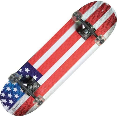 TRIBE PRO (USA FLAG)-maple Skateboard-Nextreme