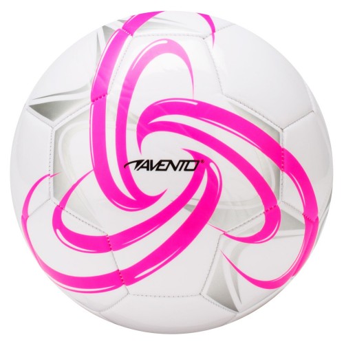 Μπάλα Ποδοσφαίρου Νο5 (Λευκό/Ροζ)