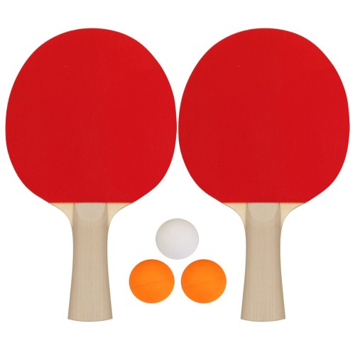 Σετ 2 Ρακέτες Ping Pong & 3 Μπαλάκια 
