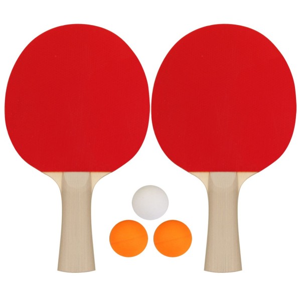 Σετ 2 Ρακέτες Ping Pong & 3 Μπαλάκια 