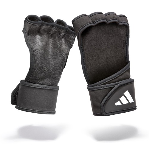 Adidas Κοφτά Γάντια Γυμναστικής Ανοιχτής Πλάτης
