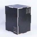 3 σε 1 Πλειομετρικό Κουτί Ξύλινο (Plyo Box) (Anti-Slip) 