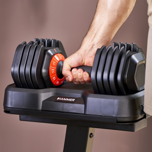 Ρυθμιζόμενος Αλτήρας Hammer StrongLock 4.0 (25kg) Ρυθμιζόμενος Αλτήρας Hammer StrongLock 4.0 (25kg)