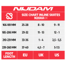 Nijdam Inline Skates Ρυθμιζόμενα 