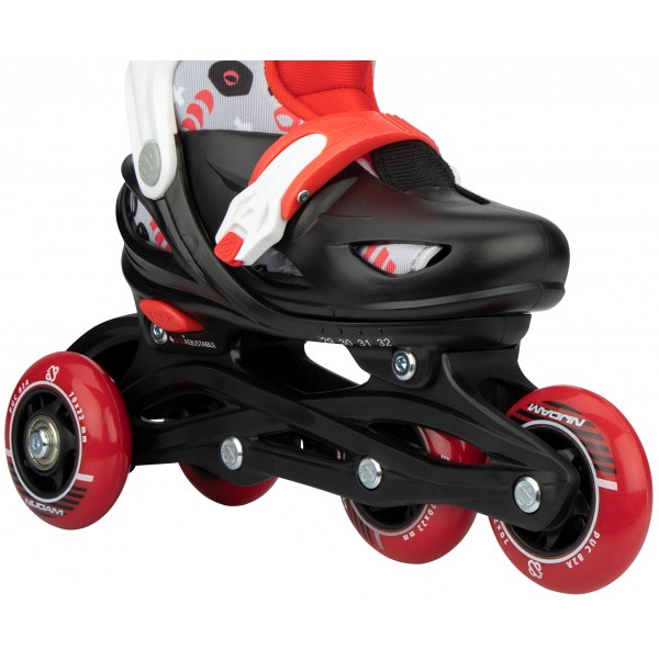 Nijdam Inline Skates Ρυθμιζόμενα 3-σε-1 