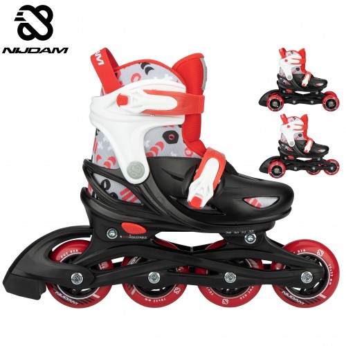 Nijdam Inline Skates Ρυθμιζόμενα 3-σε-1 