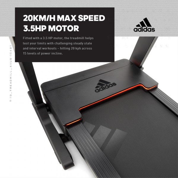 Ηλεκτρικός Διάδρομος Adidas® T-19 (3.5 HP)