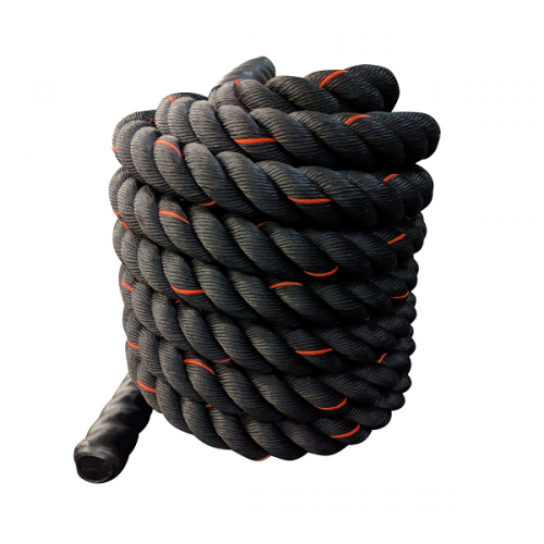 Viking C-967 Battle Rope Polyester - Σχοινί Crossfit 15m Μαύρο    