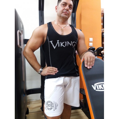 VIKING Τιραντάκι Ελαστικό V1009 Stretch Tank Top  Μαύρο/Large  