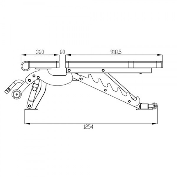 VIKING Pro Bench P-205 ΠΑΓΚΟΣ ΓΥΜΝΑΣΤΙΚΗΣ    