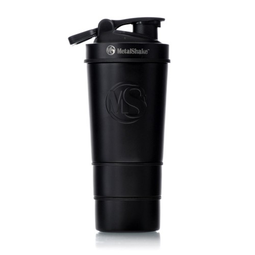 SHAKER 600ml By METALSHAKE BLACK STEEL   