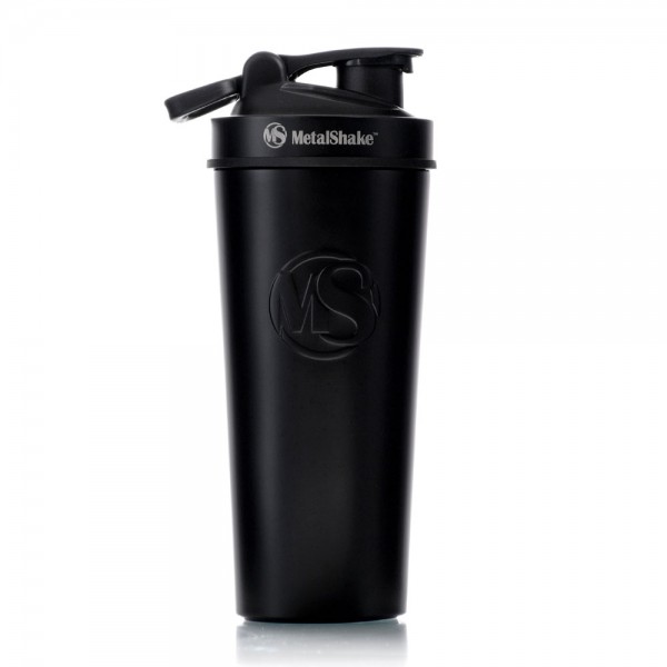 SHAKER 900ml By METALSHAKE BLACK STEEL   