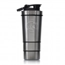 SHAKER 600ml By METALSHAKE SILVER STEEL   