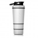 SHAKER 600ml By METALSHAKE PEARL WHITE   