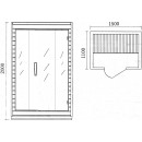 Σάουνα Παραδοσιακή 2 ατόμων NYS-171