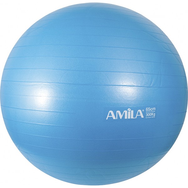 Μπάλα Γυμναστικής AMILA GYMBALL 75cm Γκρι Bulk