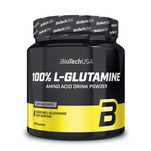 100% L-GLUTAMINE BIOTECH 240gr Unflavoured