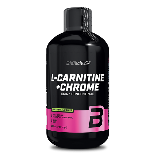 L-CARNITINE + CHROME BIOTECH 500ml apple pear