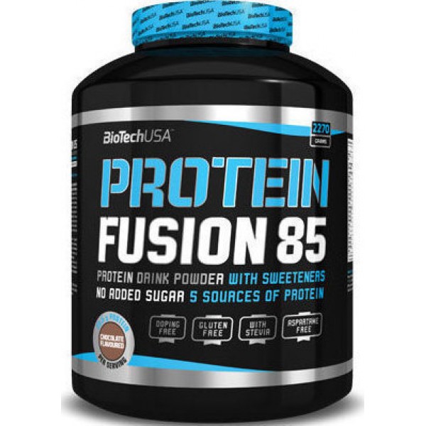 PROTEIN FUSION 85 BIOTECH 2270 gr (Φράουλα)