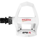 Πετάλια Ποδηλάτου EXUSTAR Κούρσας Clipless Λευκά 311856