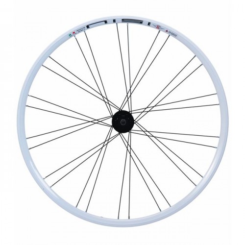 Τροχός Ποδηλάτου GIPIEMME Nisi T2-24L 28'' Freewheel V-Brake Λευκό Ζεύγος