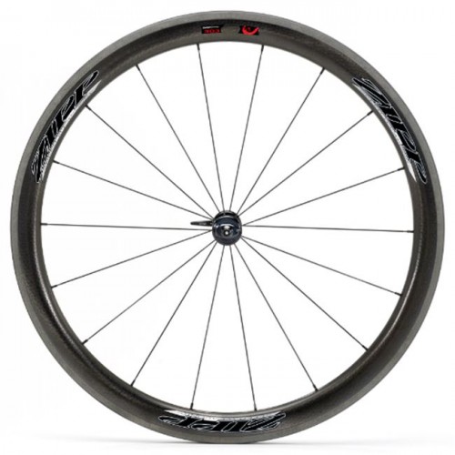 Τροχός Ποδηλάτου Εμπρόσθιος ZIPP 303 Firecrest Carbon Clincher Μαύρο