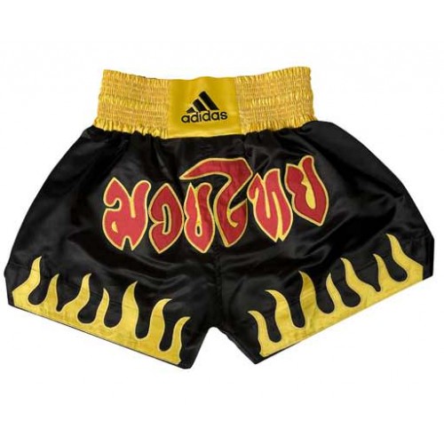 Σορτσ Μποξ ADIDAS Thai-Kick Boxing Short "fire design" ADISTH03