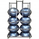 Αποθηκευτικό Rack Διπλό για Balance Ball